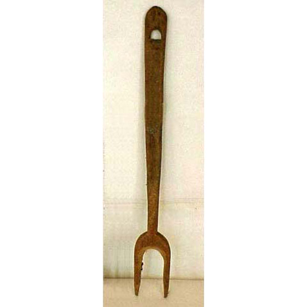 forchettone - bottega italiana (secc. XIX/ XX)