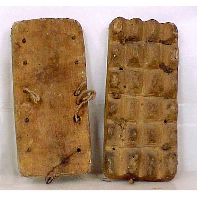 stampo, coppia - bottega italiana (secc. XIX/ XX)