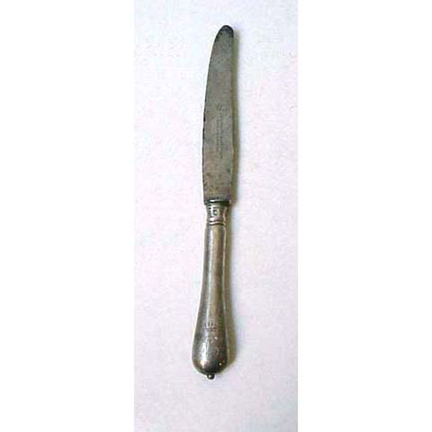 coltello, serie - bottega italiana (secc. XIX/ XX)