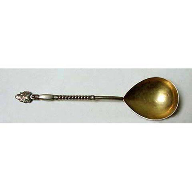 cucchiaio - bottega italiana (secc. XIX/ XX)