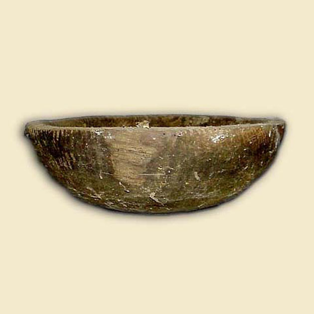 ciotola - bottega italiana (secc. XIX/ XX)