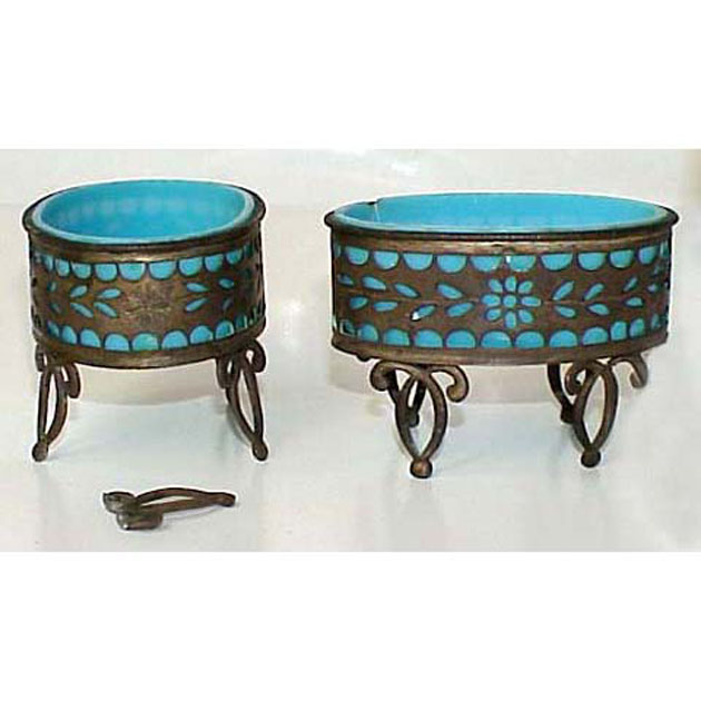 ciotola, serie - bottega italiana (secc. XIX/ XX)