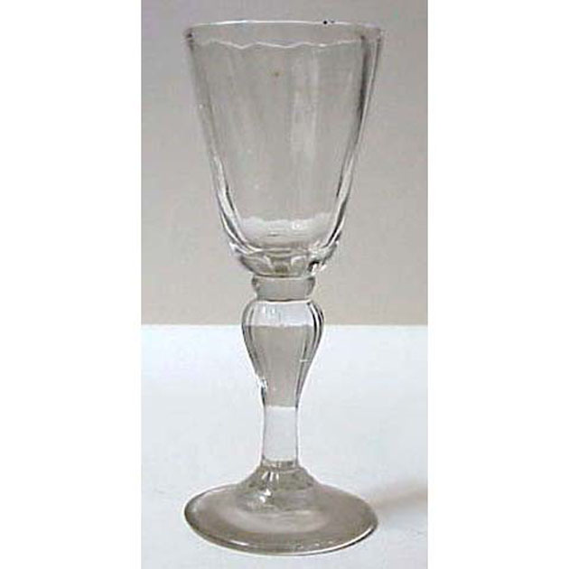 bicchiere - bottega italiana (secc. XIX/ XX)