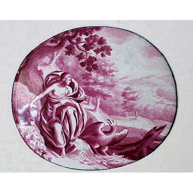 placchetta, serie - manifattura di Doccia (ultimo quarto sec. XVIII)