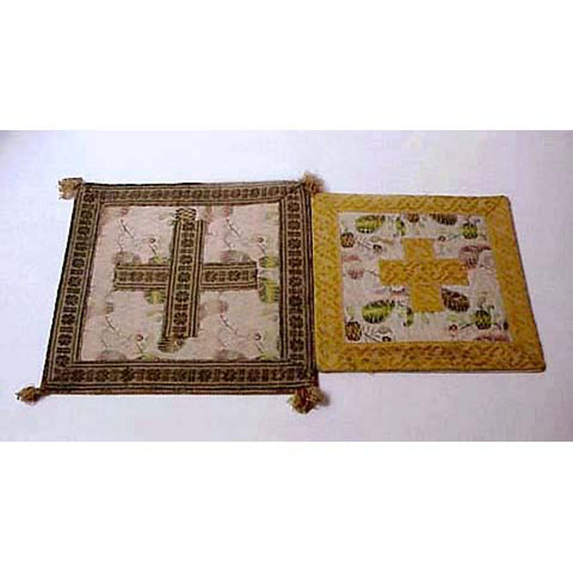 borsa del corporale, serie - manifattura italiana (secc. XVIII/ XIX)