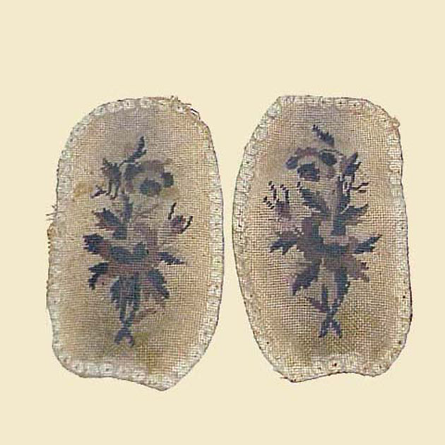 decorazione a ricamo - manifattura di Parigi (secc. XIX/ XX)