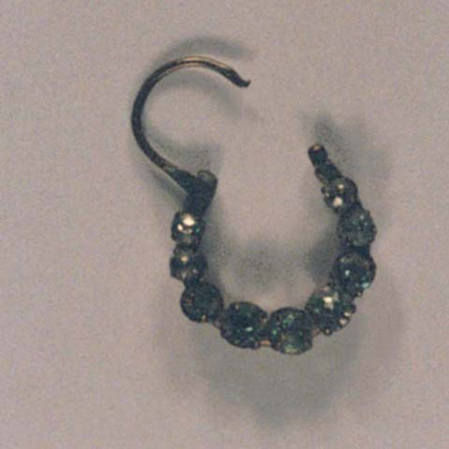 orecchino - bottega italiana (sec. XX)