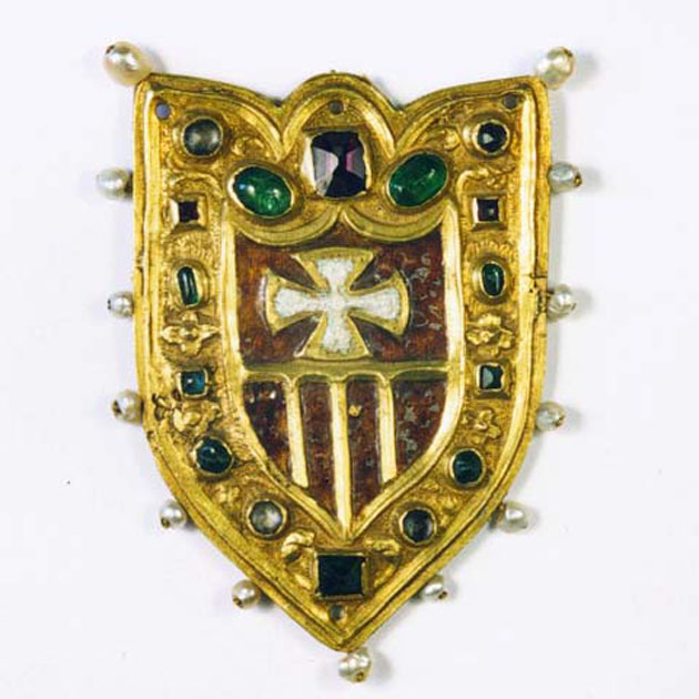 pendente - bottega italiana (sec. XV)