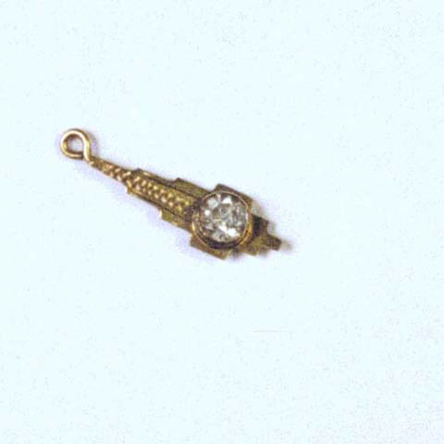 pendente - bottega italiana (sec. XX)