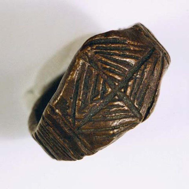 anello - bottega italiana (sec. XI)