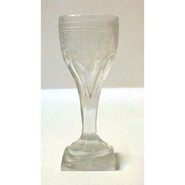 bicchiere - produzione europea (secc. XI/ XIX)