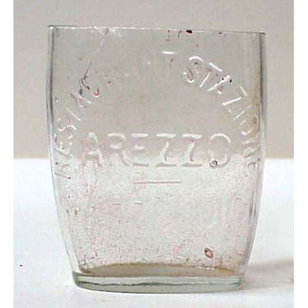 bicchiere - bottega italiana (sec. XX)