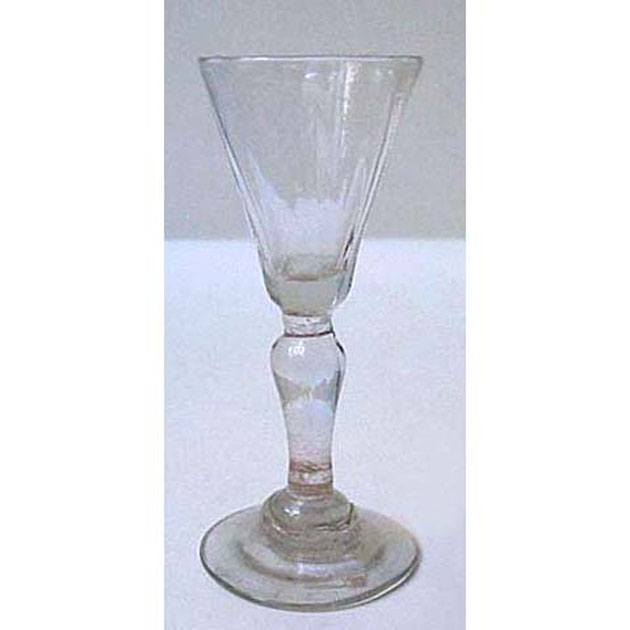 bicchiere - produzione europea (secc. XVIII/ XIX)