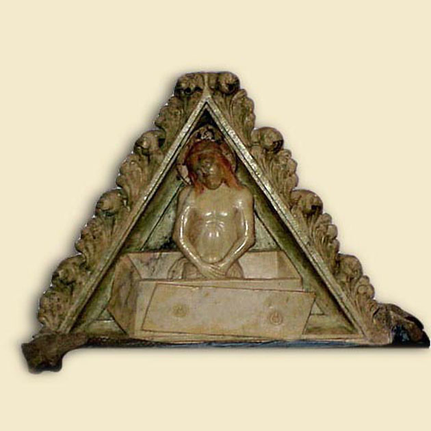 timpano - bottega italiana (metà sec. XIV)