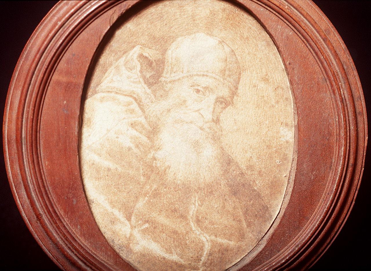 ritratto di papa Paolo III (disegno) di Vecellio Tiziano (maniera) (seconda metà sec. XVI)