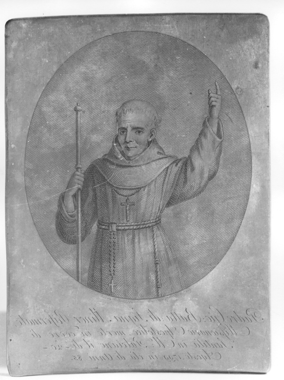 padre Giovanni Battista da Signa (matrice) di Eredi Benedetto, Gori Ottavio (inizio sec. XIX)