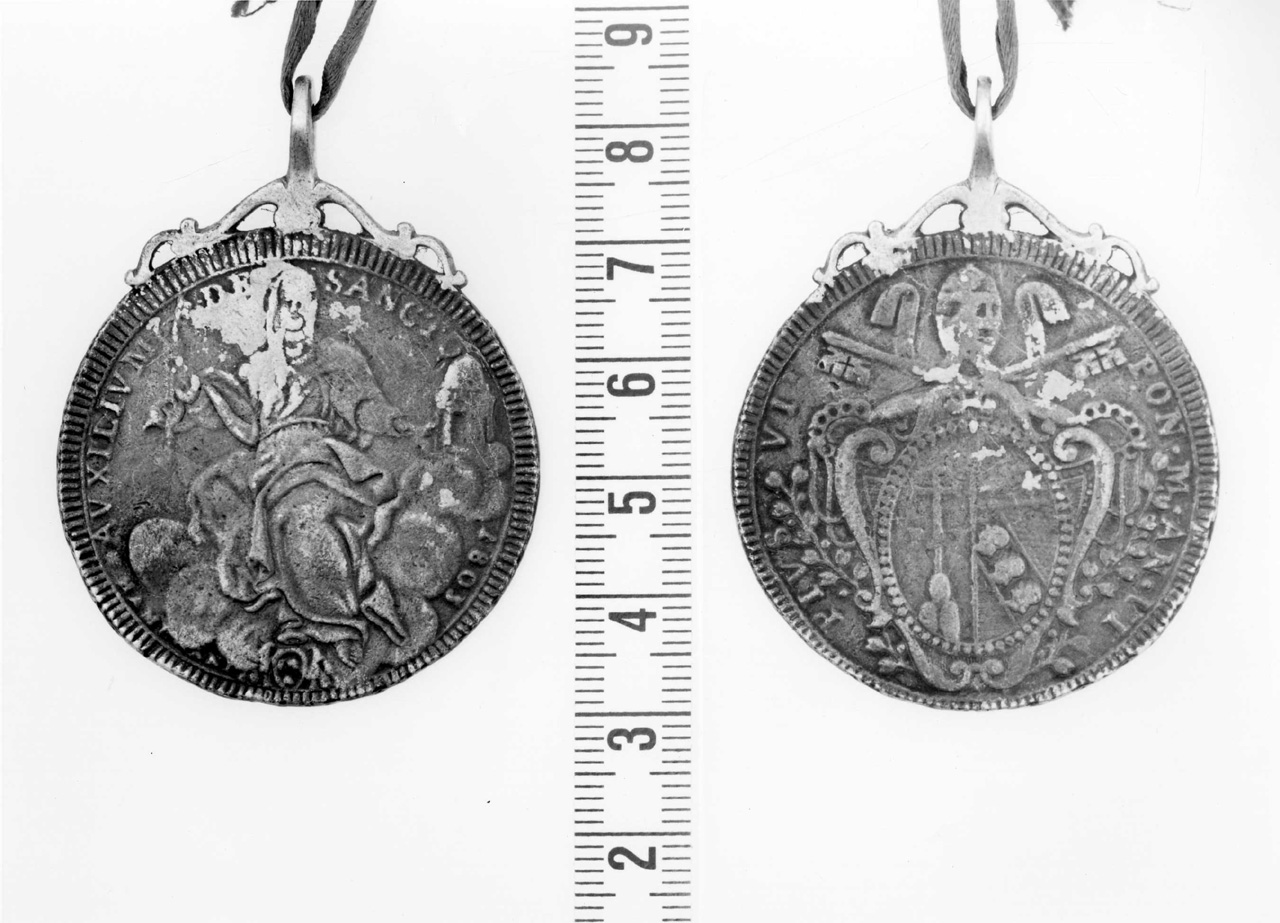 moneta di Hamerani Giovanni - produzione romana (sec. XIX)