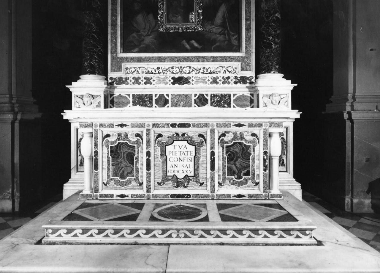 altare maggiore di Cennini Giovanni Battista (sec. XVII)