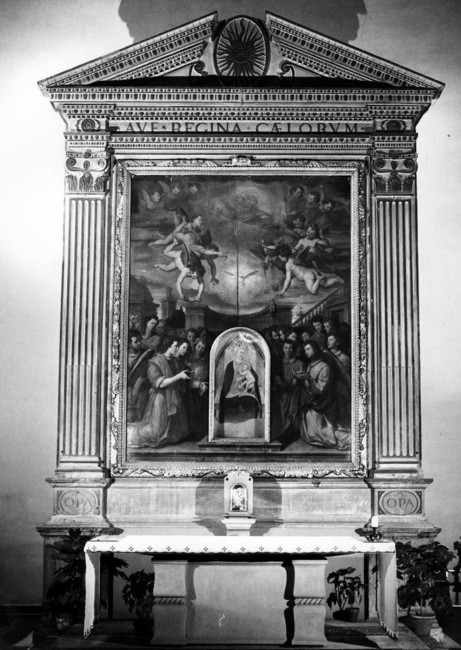 sette doni dello Spirito Santo (pala d'altare) di Santi di Tito (sec. XVI, sec. XVI)
