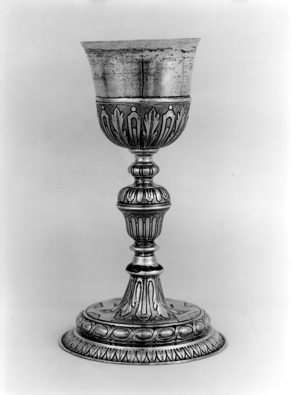 calice - bottega romana (fine/inizio secc. XVII/ XVIII)