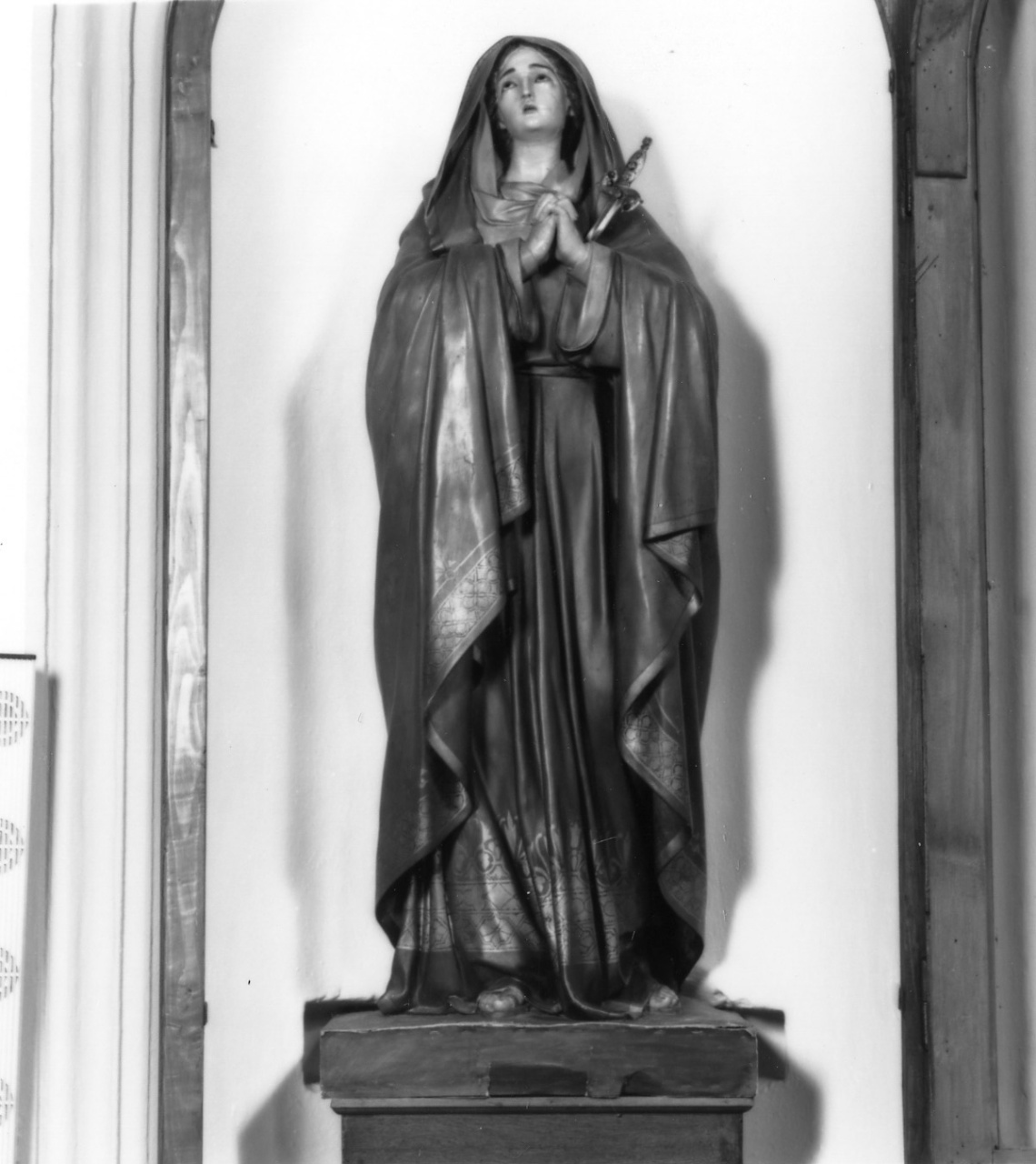 Madonna Addolorata (statua) di Guacci Luigi (bottega) (secc. XIX/ XX)