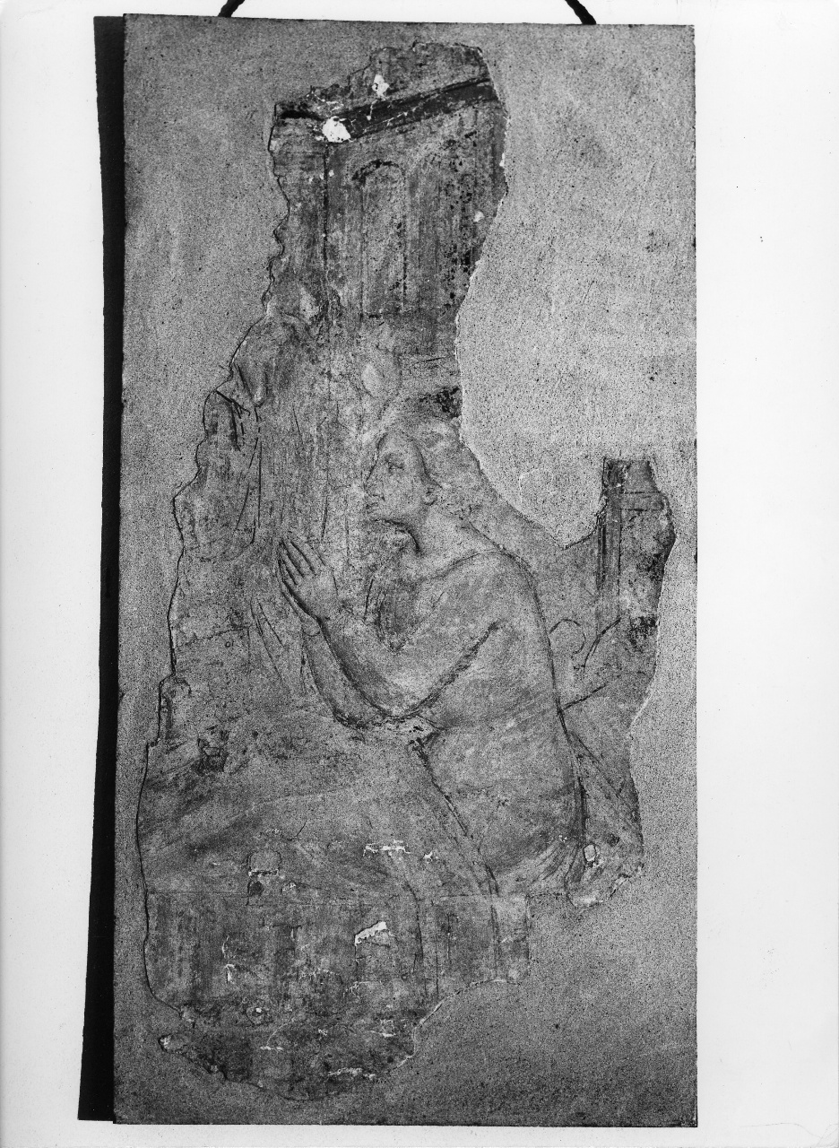 San Matteo resuscita il figlio del re Egippo (sinopia) di Gerini Niccolò di Pietro (fine sec. XIV)