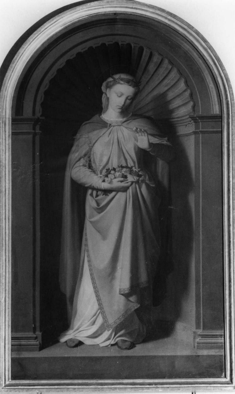 Santa Elisabetta (dipinto) di Franchi Alessandro (sec. XIX)