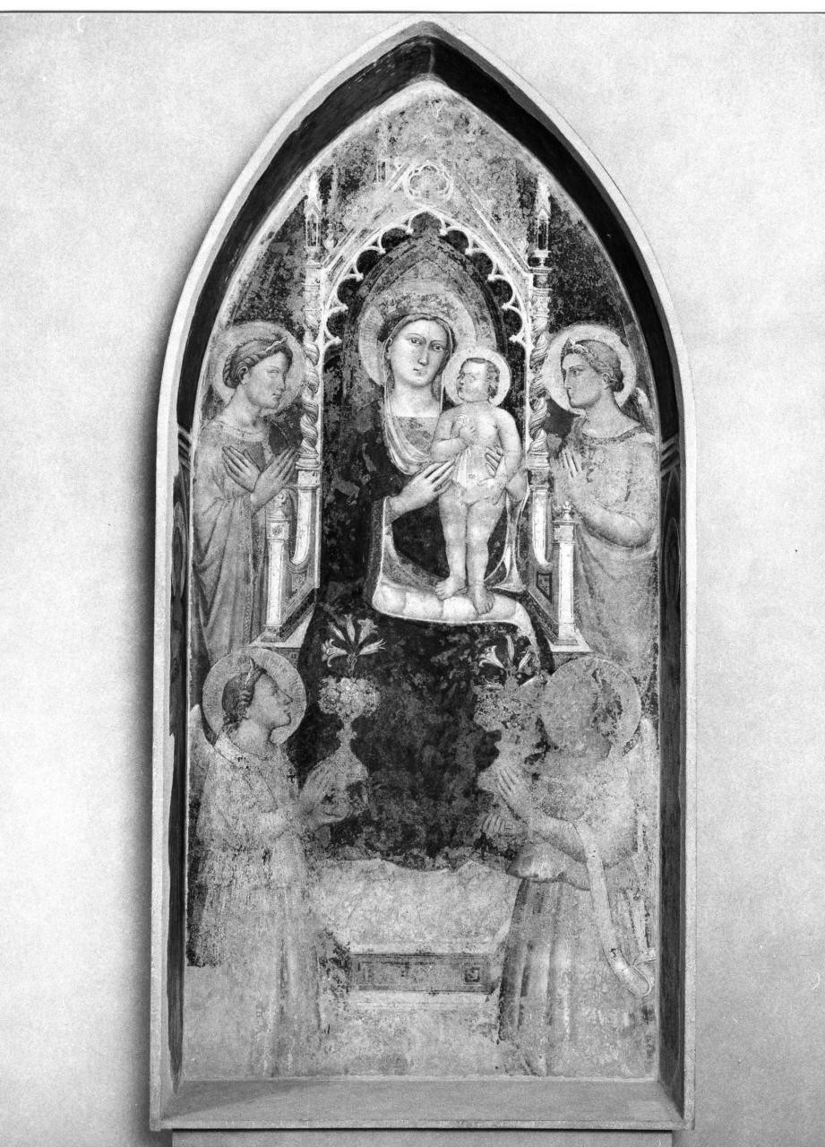 Madonna in trono con Bambino (dipinto) di Gerini Niccolò di Pietro (sec. XIV)