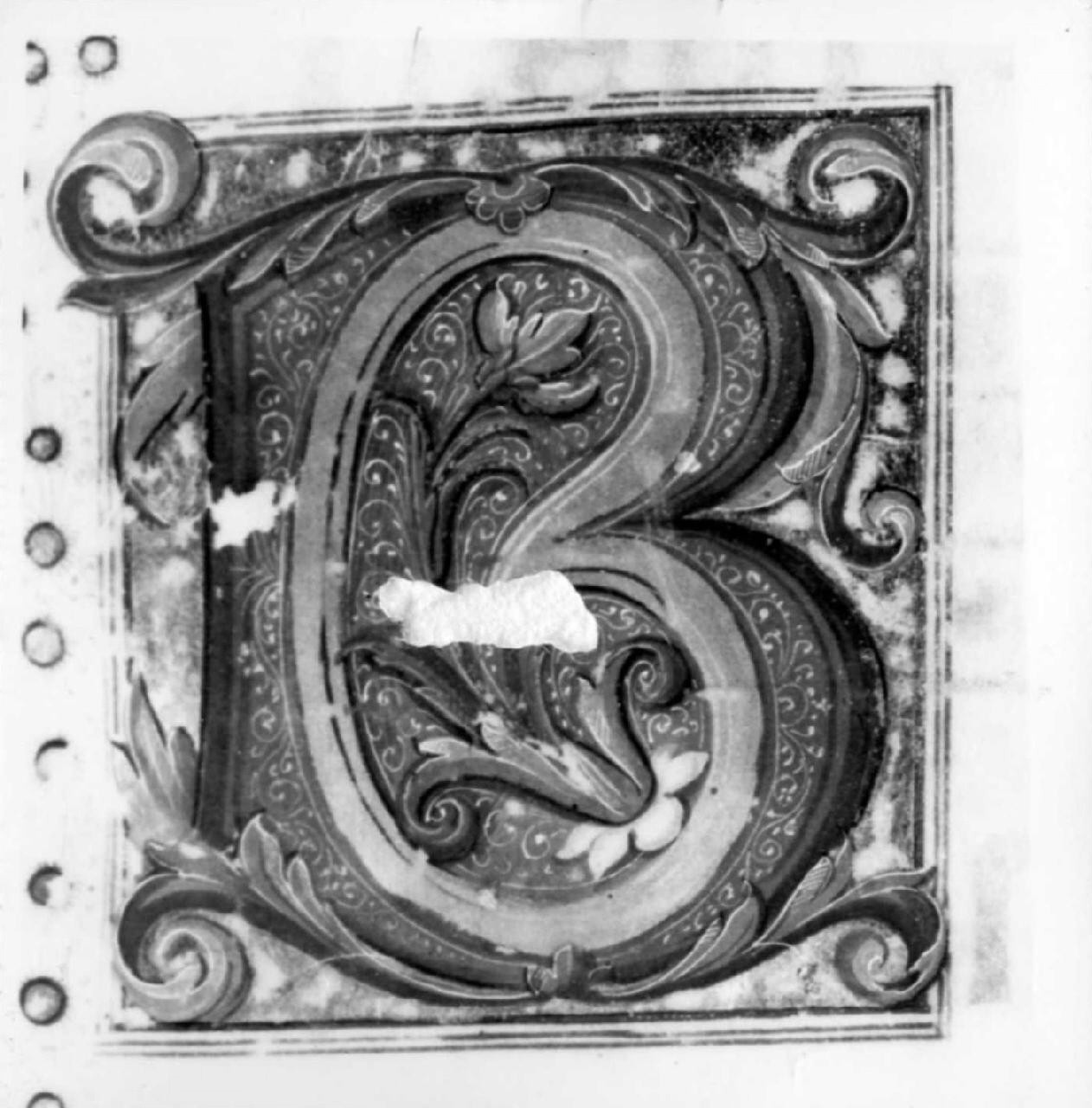 lettera B (miniatura) di Attavanti Attavante (fine/inizio secc. XV/ XVI, sec. XVI)