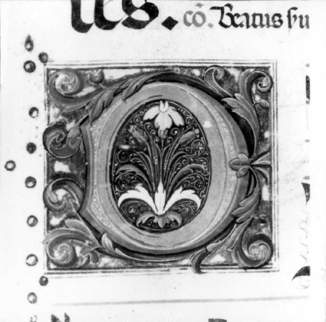 lettera D (miniatura) di Attavanti Attavante (fine/inizio secc. XV/ XVI, sec. XVI)