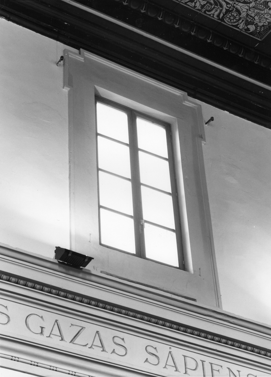 mostra di finestra, serie di Manovelli Niccolò (sec. XVIII)