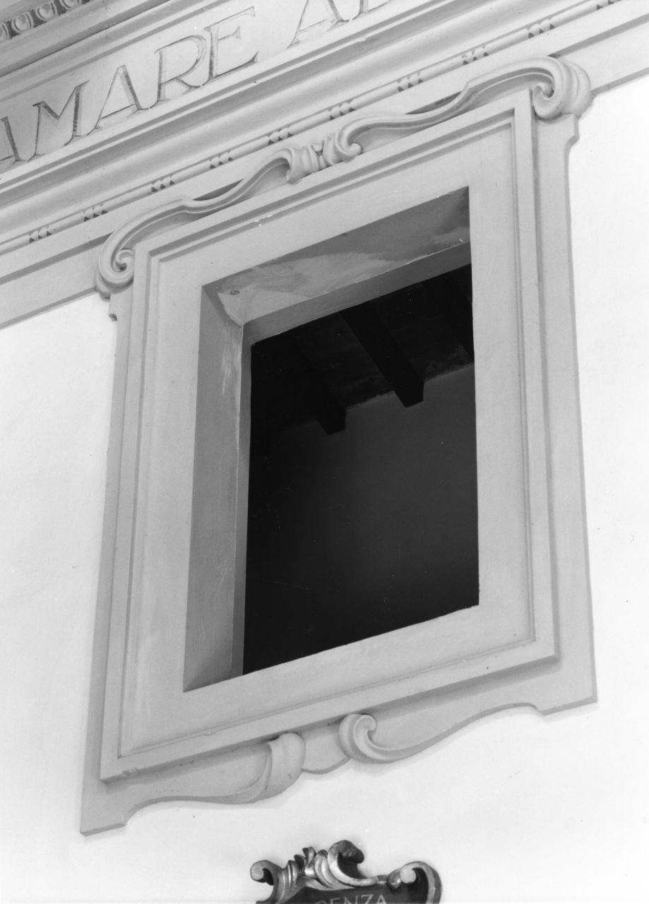 mostra di finestra, serie di Portogalli Giovan Martino (sec. XVIII)
