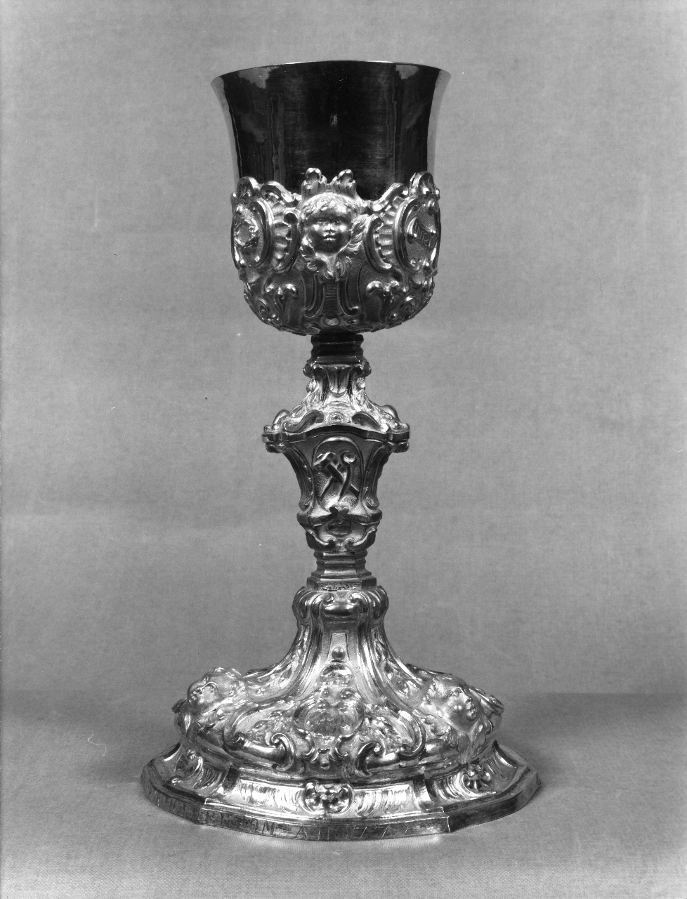 calice - bottega romana (sec. XVIII)