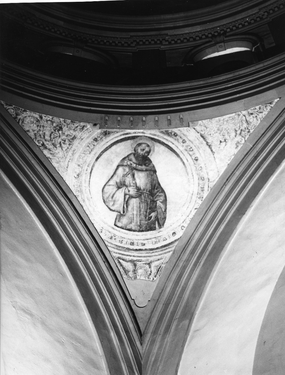 San Francesco d'Assisi (dipinto) di Mazziere Domenico (sec. XV)