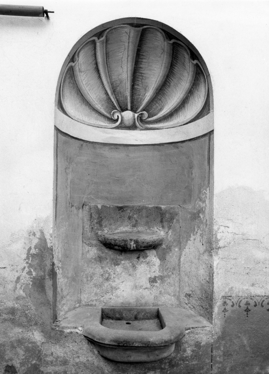 lavabo - a parete - bottega toscana (primo quarto sec. XVII)