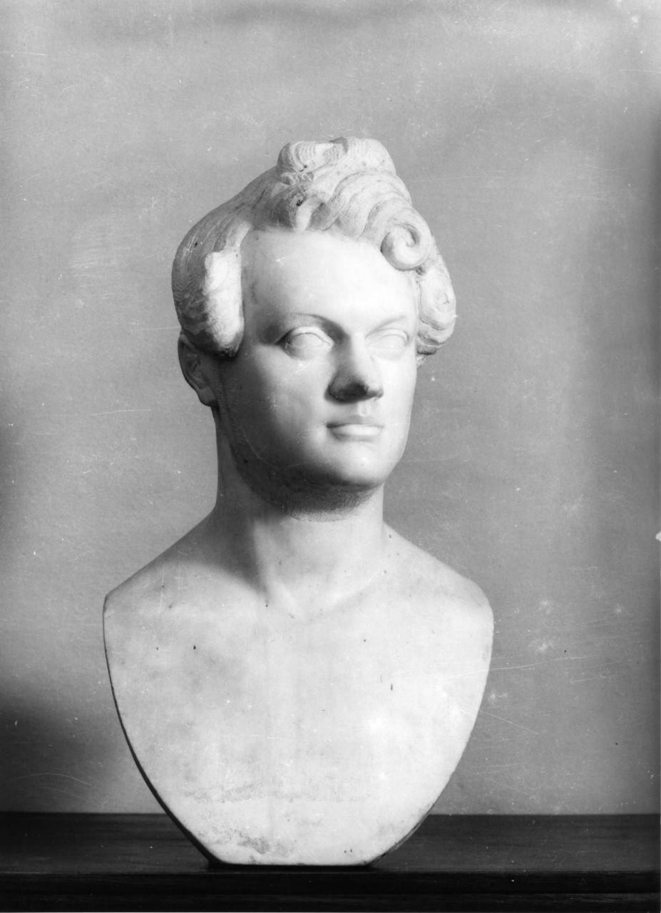 busto maschile (scultura) di Bartolini Lorenzo (sec. XIX)