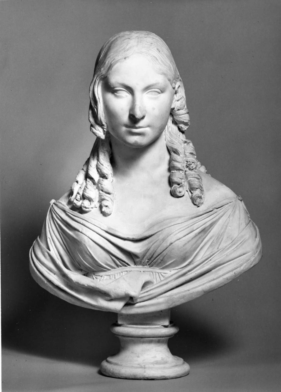 busto ritratto di Teresa Gamba Guiccioli (scultura) di Bartolini Lorenzo (sec. XIX)