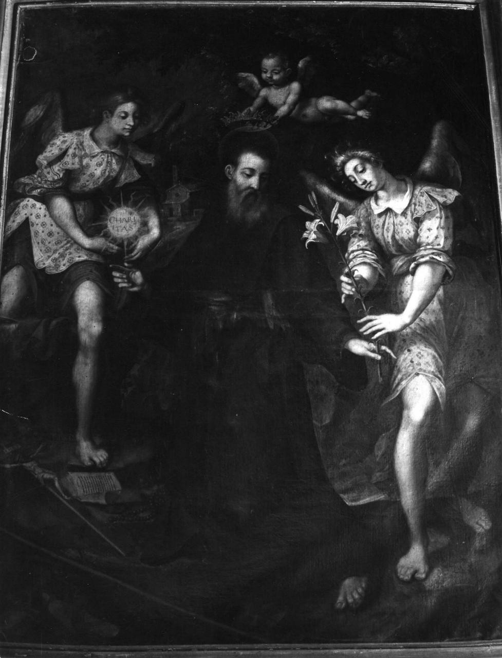 San Francesco di Paola (dipinto) di Allori Cristofano (attribuito) (primo quarto sec. XVII)