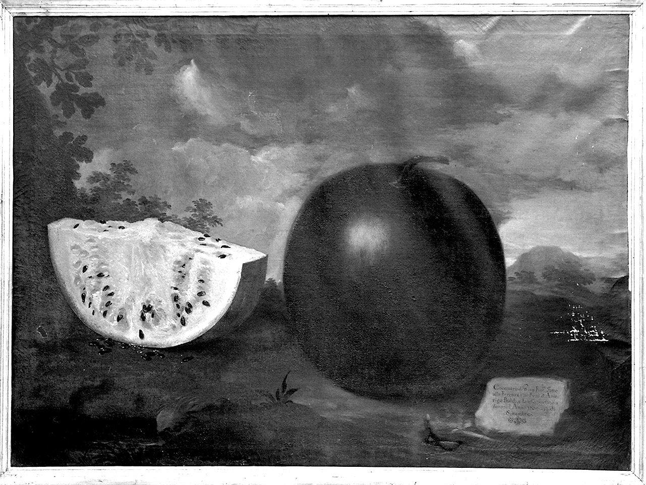 natura morta con frutta (dipinto) di Bimbi Bartolomeo (sec. XVIII)
