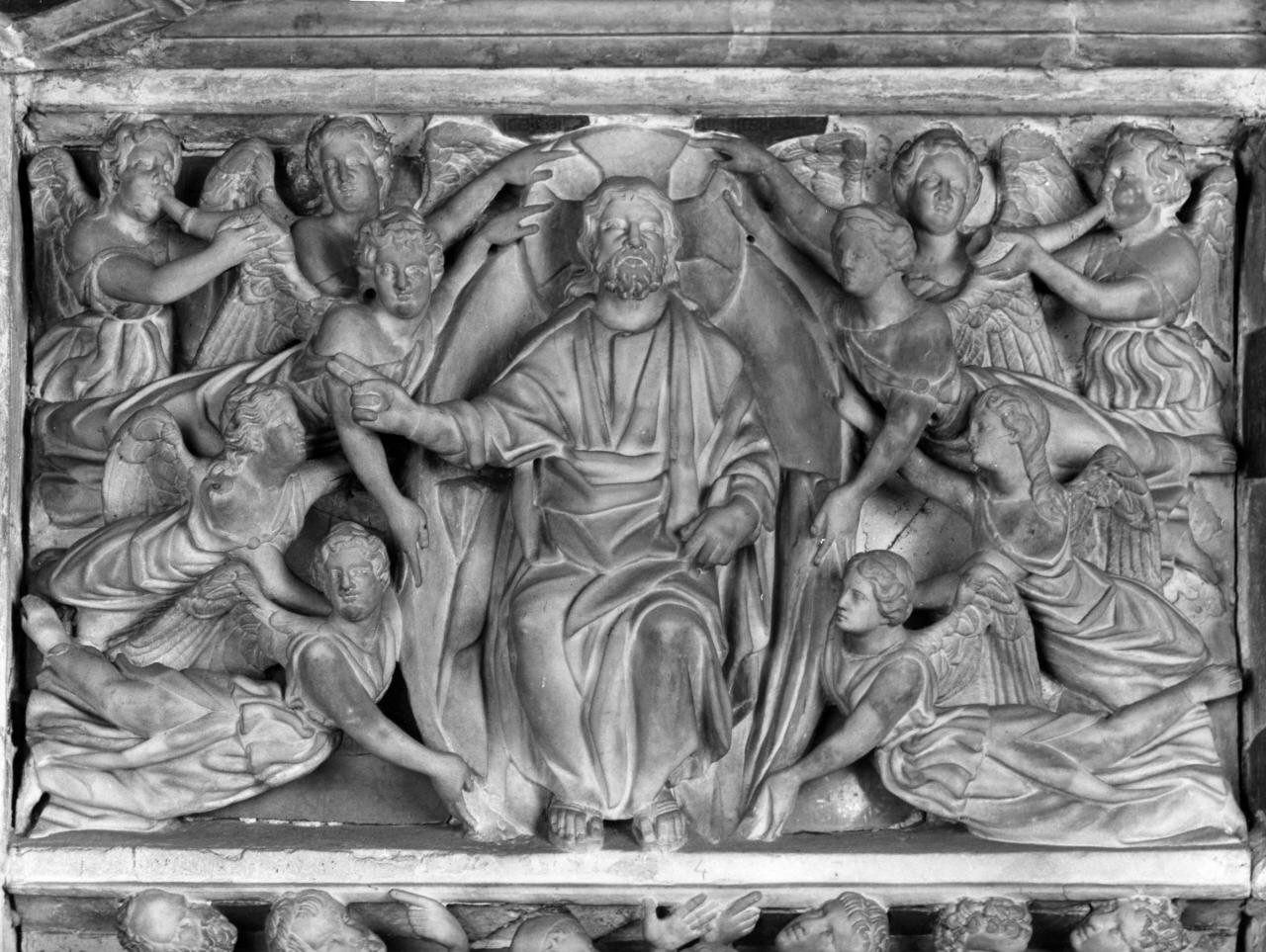 ascensione di Cristo (formella) di Guglielmo da Pisa (sec. XIII)