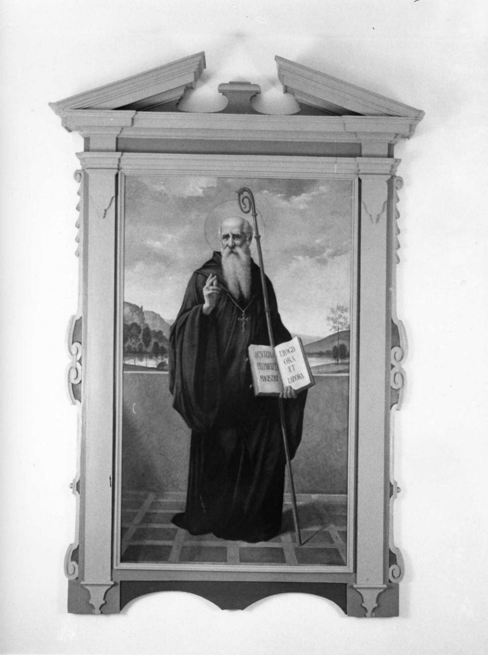 San Benedetto (dipinto) di Casanuova Ugo (fine sec. XIX)