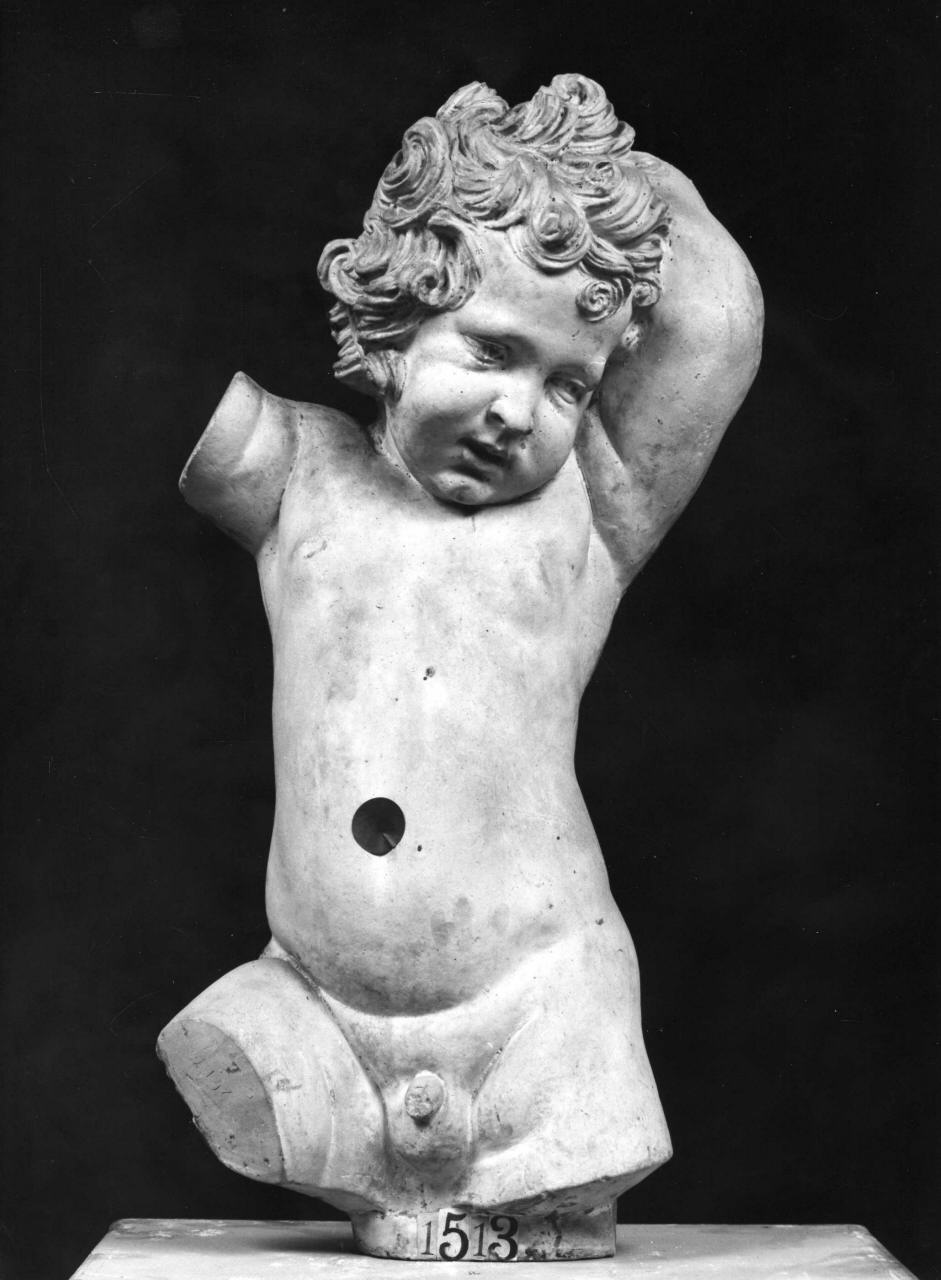 putto (calco) - ambito milanese (seconda metà sec. XIX)