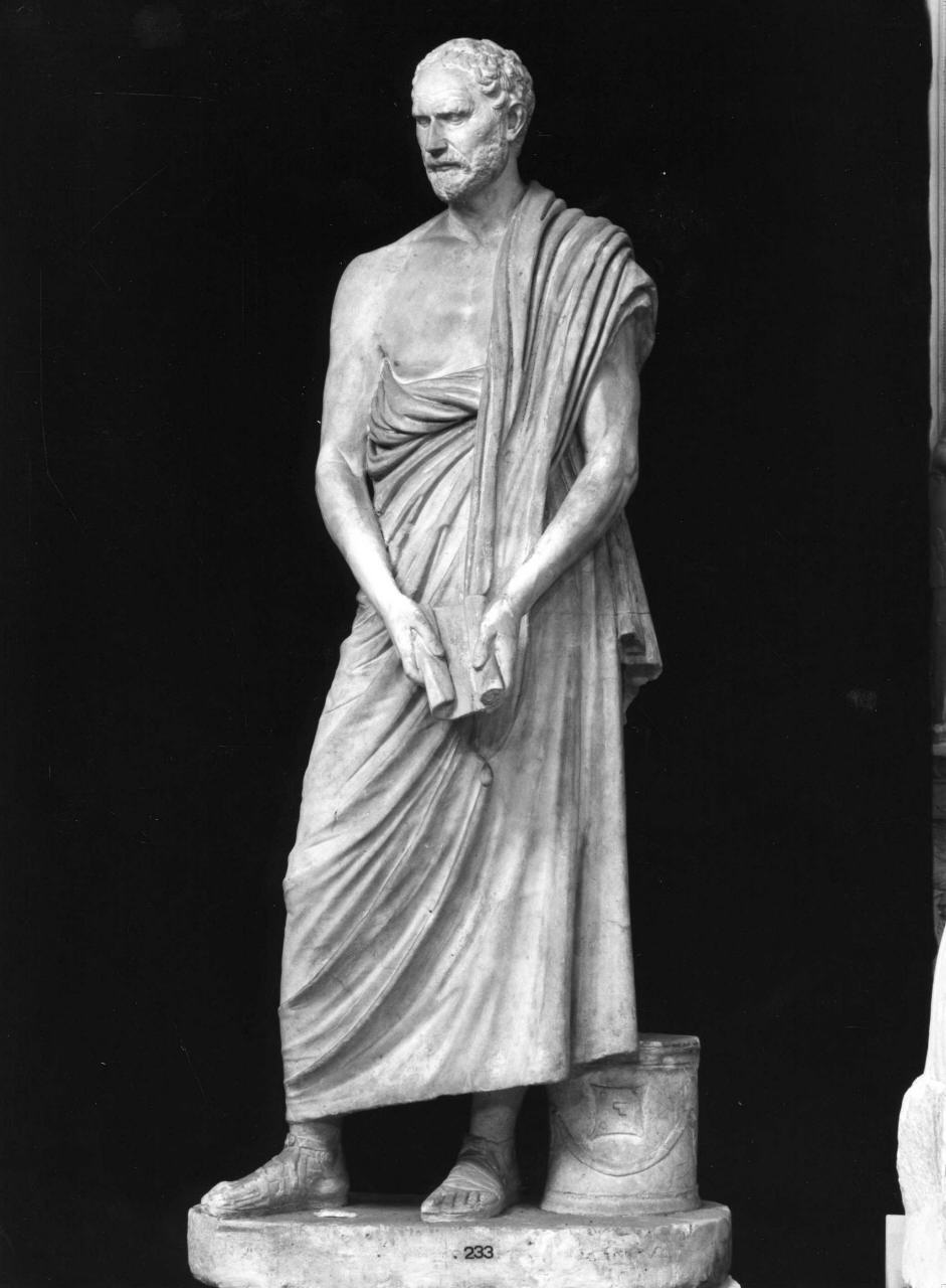 Demostene (statua) di Lelli Luigi (bottega) (secc. XIX/ XX)