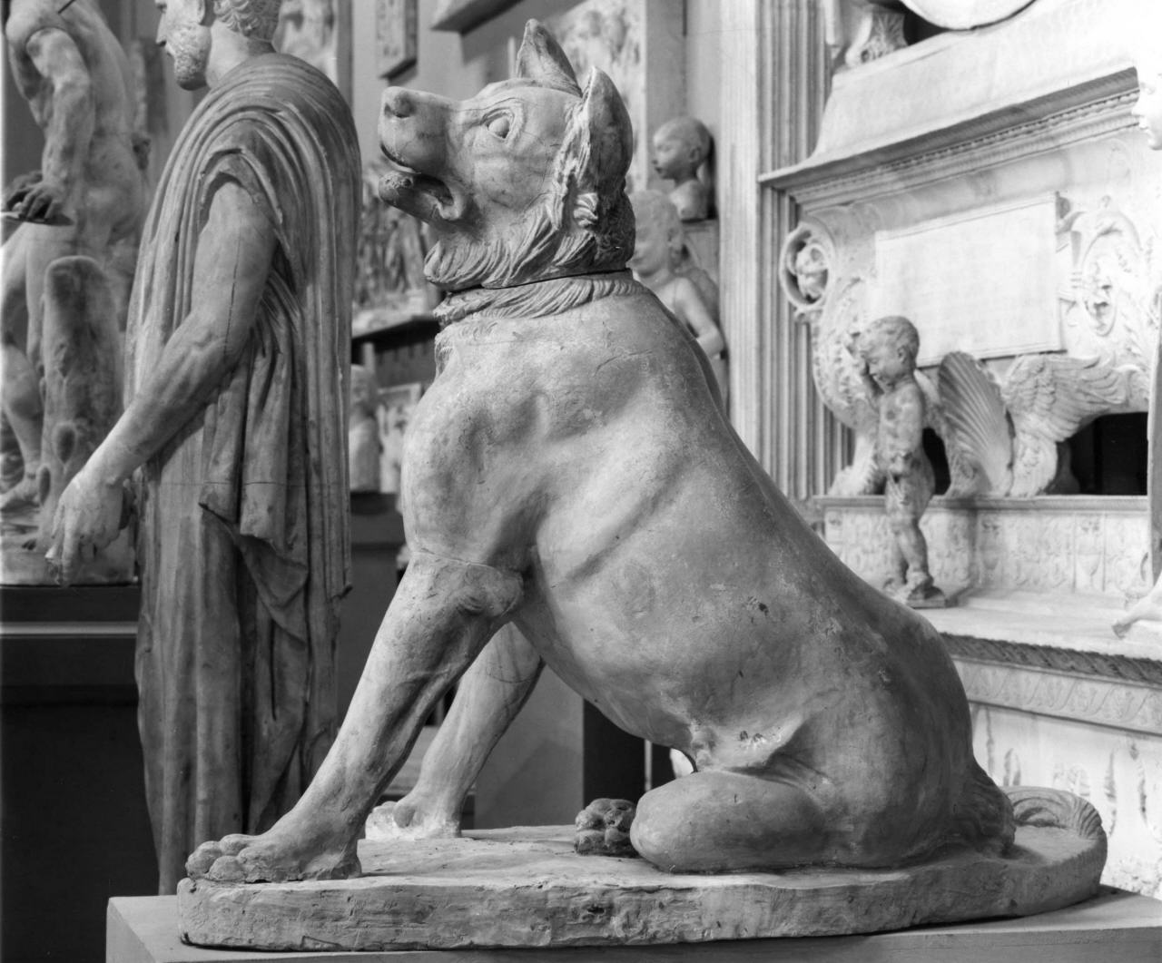 cane (statua) di Lelli Luigi (bottega) (sec. XX)