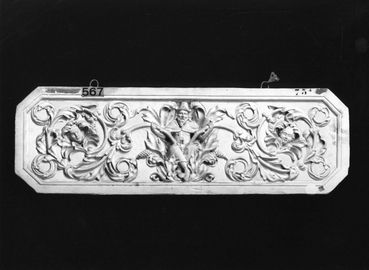 motivi decorativi (calco di formella) di Lelli Luigi (bottega) (secc. XIX/ XX)