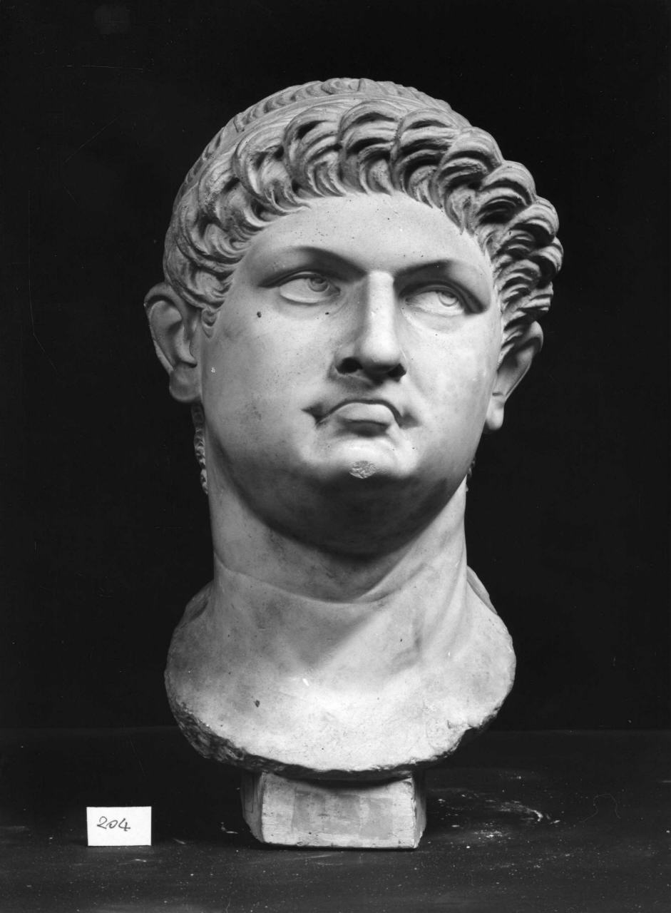 testa di Nerone giovane (scultura) di Lelli Luigi (bottega) (secc. XIX/ XX)