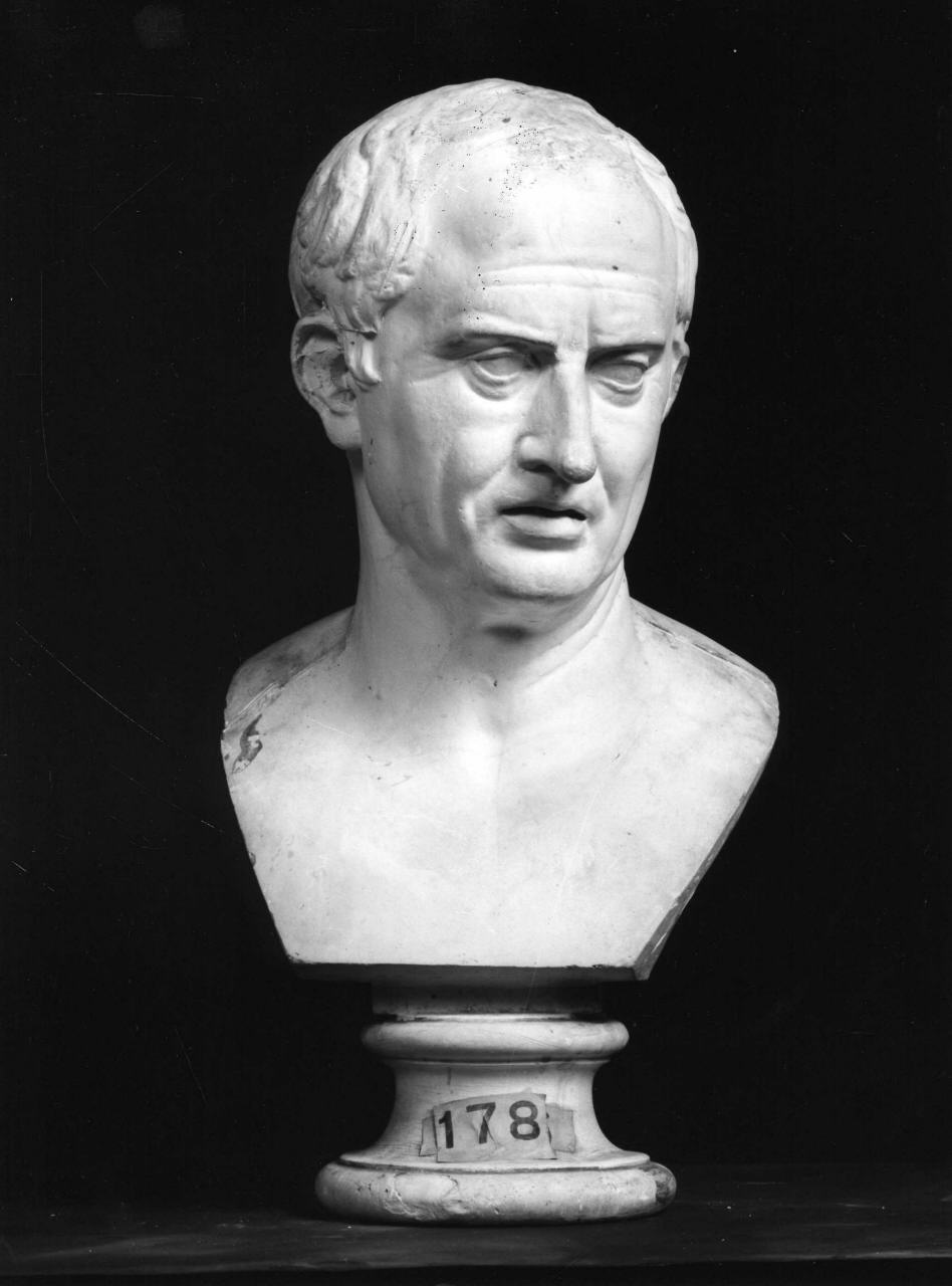 busto ritratto di Cicerone (scultura) - produzione italiana (sec. XX)