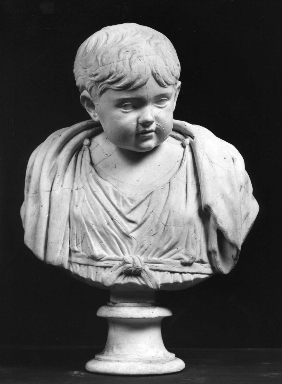 busto di Nerone fanciullo (scultura) di Lelli Luigi (bottega) (sec. XX)