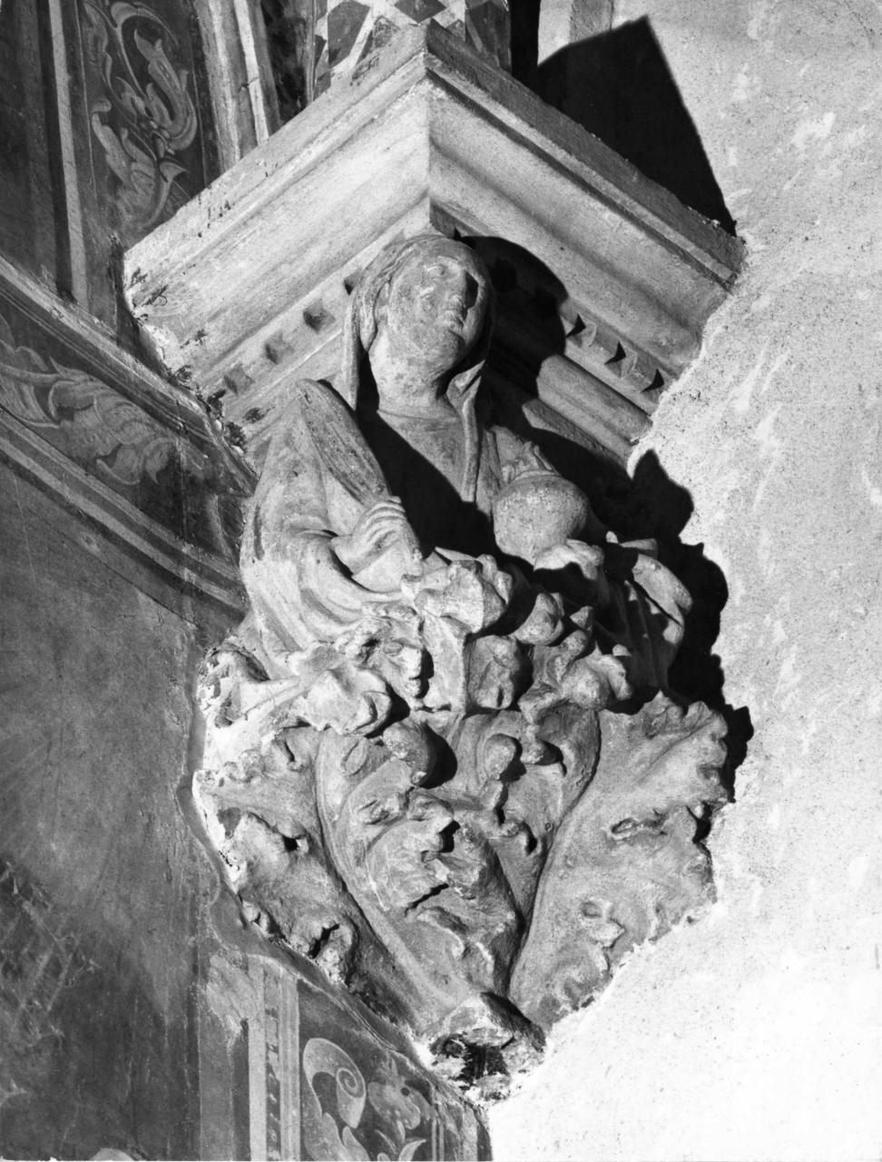 Santa Reparata (peduccio - figurato) di Lapo di Benvenuto (attribuito) (sec. XIV)