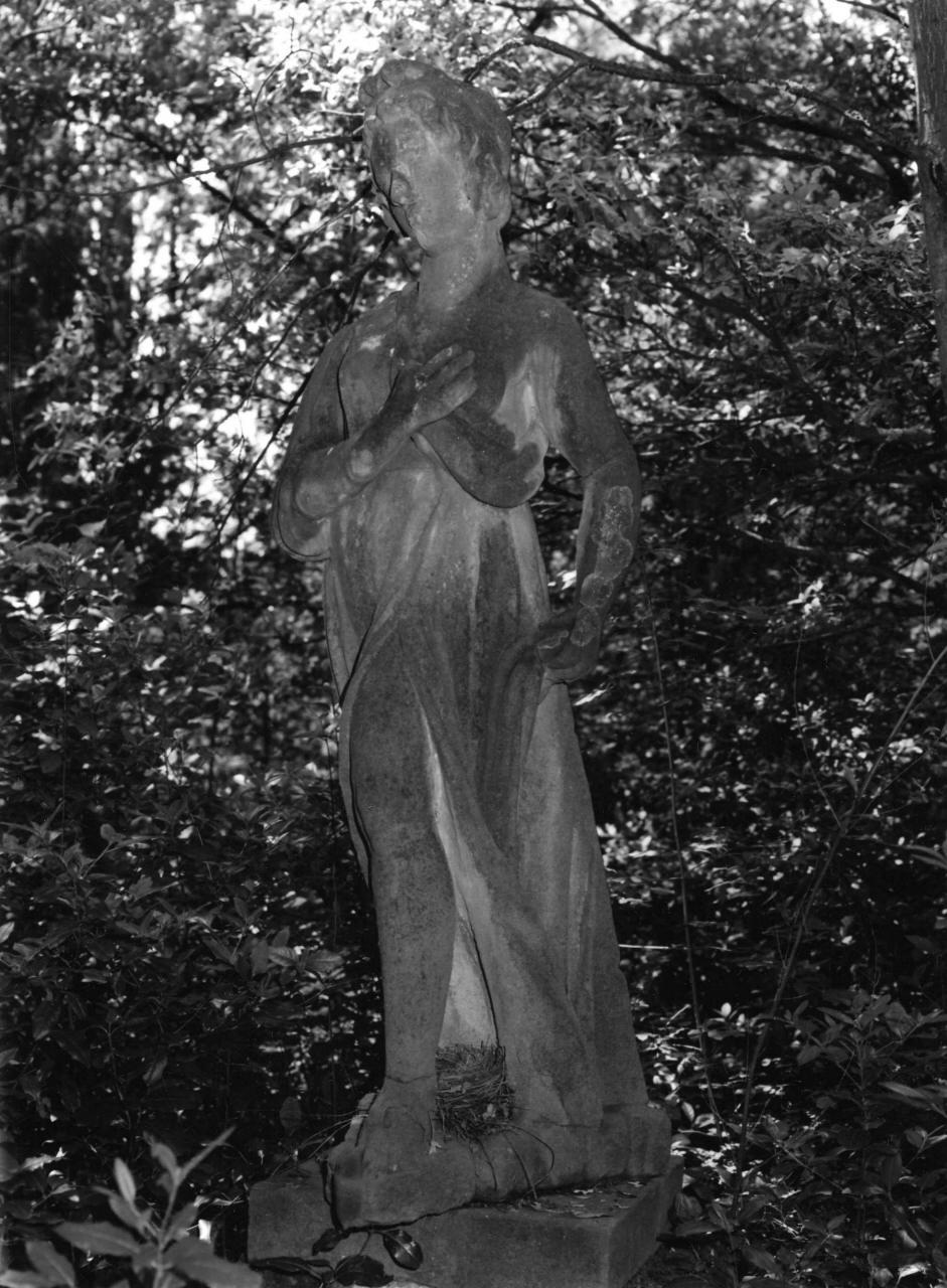 figura femminile (statua) - manifattura italiana (sec. XVIII)